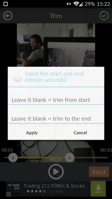 Free Movie Editor android App screenshot 0